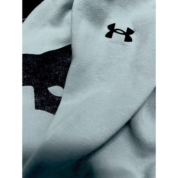 Under Armour Project Rock Hoodie Men's Small Loose Coldgear Sweatshirt Respect - Picture 3 of 5